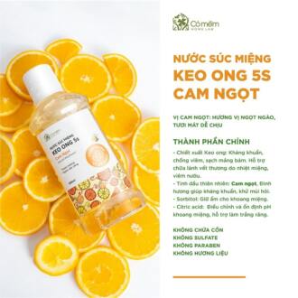 Nước súc miệng Keo Ong 5s Nước súc miệng Keo Ong 5s