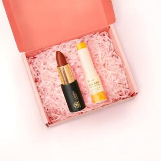 [SET QUÀ TẶNG] Môi xinh (Son màu + Son dưỡng)